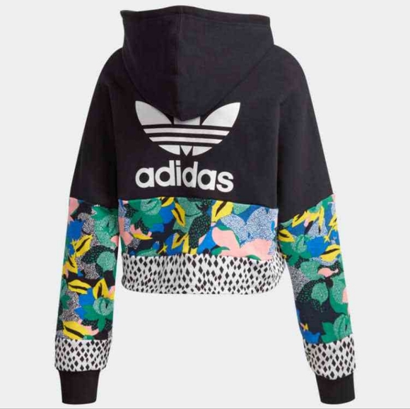 Adidas cropped hoodie with matching sneakers 👟 - Picture 1 of 12
